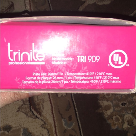 trinite tourmaline flat iron -1” plate - Picture 6 of 6